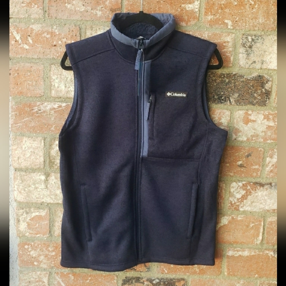 NWT Columbia Sweater Weather Fleece Vest Men's Small